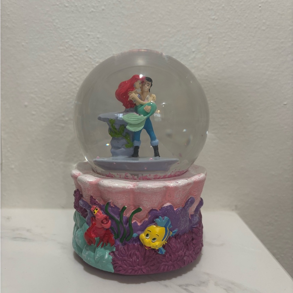 Disney Little Mermaid Musical Globe